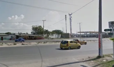 El accidente ocurrió en este sector de la Circunvalar, en jurisdicción de Soledad.