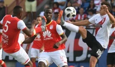 El Santa Fe aprovecha un mejor comienzo y vence por 1-2 al River Plate