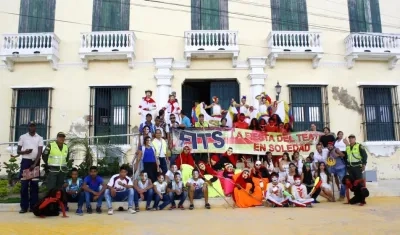Participantes en Festicomedias 2018.