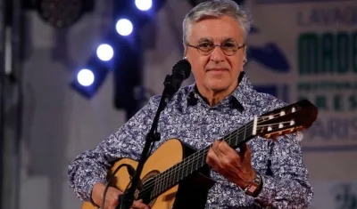 El cantautor Caetanos Veloso.