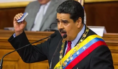 El presidente de Venezuela, Nicolás Maduro