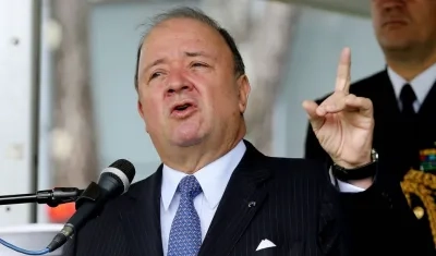 El ministro de Defensa de Colombia, Luis Carlos Villegas
