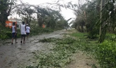 Unos 17.600 habitantes se encuentran aún desplazados.