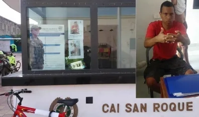 Rodolfo Sánchez Julio y las imágenes en el CAI San Roque.