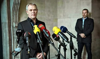 El jefe investigador de la Policía de Copenhagen, Jens Moeller, da detalles de la acusación al inventor Peter Madsen, por el asesinato de la periodista sueca.