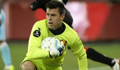 Jesper Hansen, arquero sueco. 