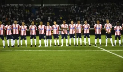 La nómina del Junior 2018.