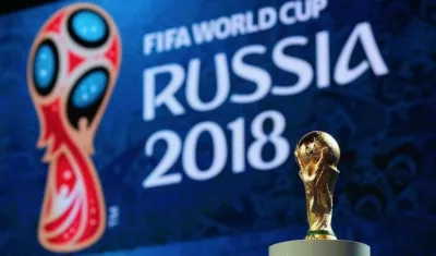 Trofeo de la Copa Mundial de fútbol. 