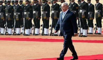 El primer ministro israelí, Benjamín Netanyahu.