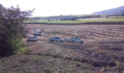 Una denuncia permitió que hallaran los cuerpos en las fosas.