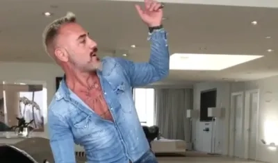 El Dj italiano Gianluca Vacchi.