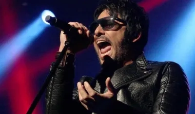 El cantante Beto Cuevas del grupo La Ley.