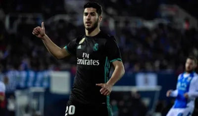 Marco Asensio, jugador del Real Madrid. 