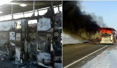 El bus había salido de Uzbekistán y se dirigía a Rusia.