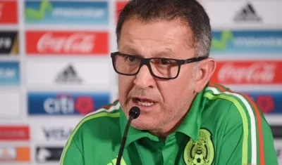 Juan Carlos Osorio, entrenador de la Selección de México. 