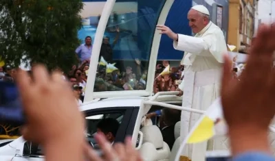 El Papa Francisco en Perú.