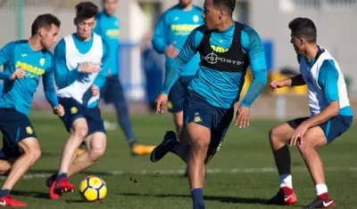 Roger Martínez está en la convocatoria que enfrentará al Levante.
