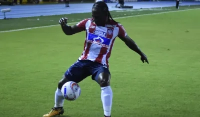 Yimmi Chará, volante de Junior. 