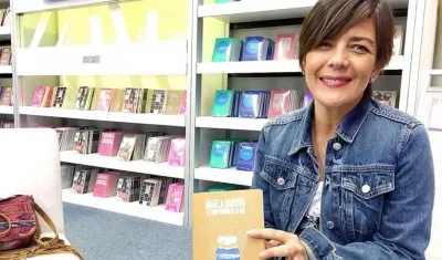 La escritora boliviana Magela Baudoin.