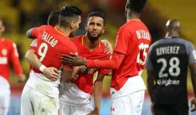 Jorge marcó el primer tanto para el AS Mónaco.