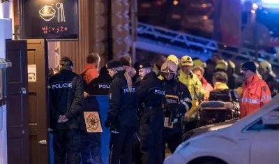 Dos personas se encuentran en estado grave en el hospital.