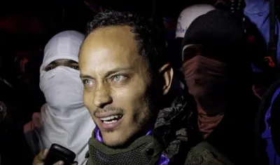 El expolicía Óscar Pérez.