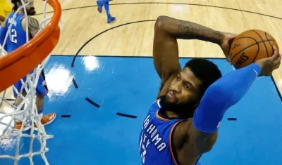 Paul George, alero de los Thunder. 