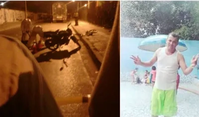 Vicente Ortiz Parra, motociclista fallecido en Soledad al ser atropellado por un tractocamión.