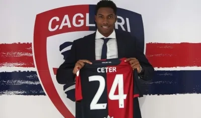 Damir Ceter, delantero colombiano.