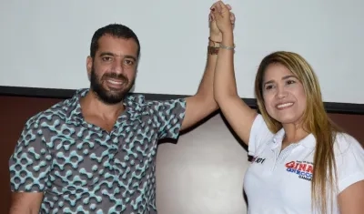 Arturo Char Chaljub y Gina Gnecco Arias.