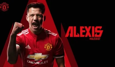 Alexis Sánchez fue presentado oficialmente por el Manchester United. 