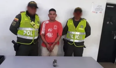 Jesús David Jiménez Barrios, alias 'Chapa'.