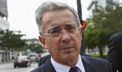 Álvaro Uribe Vélez, expresidente de Colombia.