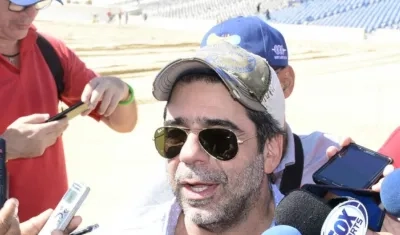 El Alcalde Alejandro Char.