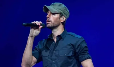 El cantante Enrique Iglesias.