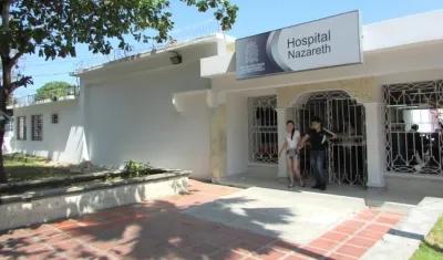 La víctima llegó sin signos vitales al Hospital Nazareth.