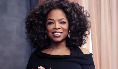 Oprah Winfrey, presentadora y estrella de la TV estadounidense.