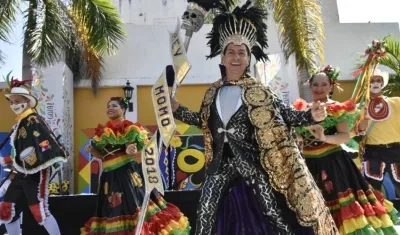 El Rey Momo 2018, Ricardo Sierra.