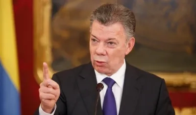 Juan Manuel Santos.