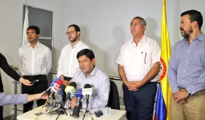 El Viceprocurador General de la Nación, Juan Carlos Cortés González.