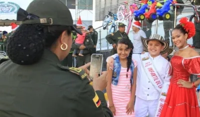 Samuel Quintero y Laura Ospino, reyes infantiles del Carnaval de la 44.