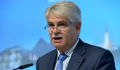 El ministro español de Asuntos Exteriores, Alfonso Dastis.