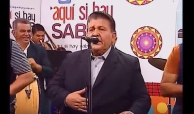 El cantante José 'Cheo' Matos.
