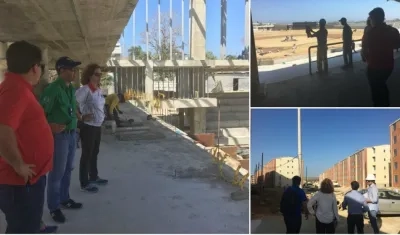 La delegación también visitó hoteles de la ciudad.