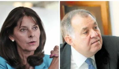 Marta Lucía Ramírez y Alejandro Ordóñez, candidatos presidenciales.
