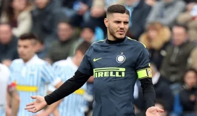 Mauro Icardi, delantero argentino. 
