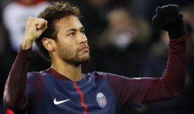 Neymar, delantero del PSG. 