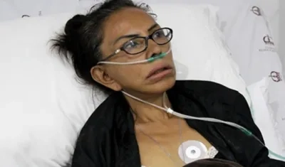Enilce López, exempresaria del chance, paga condena en su casa con atención médica.