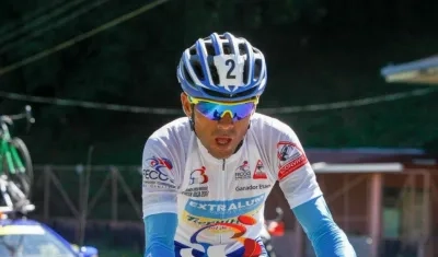 Juan Carlos Rojas, ciclista campeón suspendido. 
