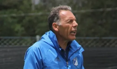 Miguel Ángel Russo, técnico de Millonarios.
